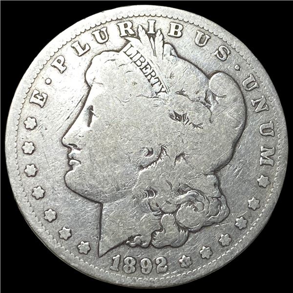 1892-CC Morgan Silver Dollar NICELY  CIRCULATED
