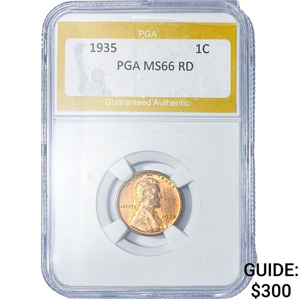 1935 Wheat Cent PGA MS66 RD