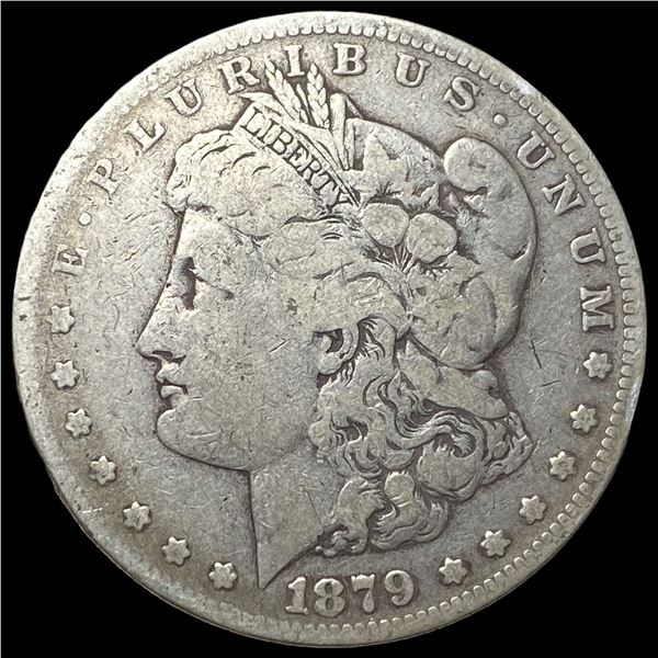 1879-S Morgan Silver Dollar ABOUT  UNCIRCULATED