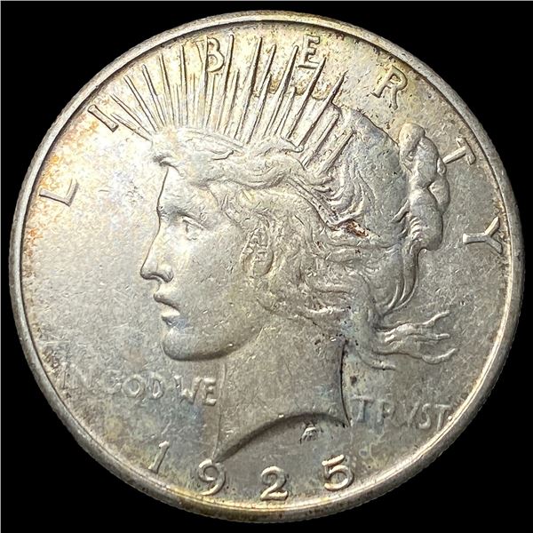 1925-S Peace Silver Dollar ABOUT UNCIRCULATED