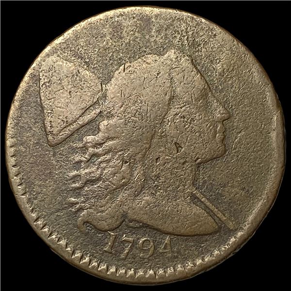 1794 Liberty Cap Large Cent NICELY CIRCULATED