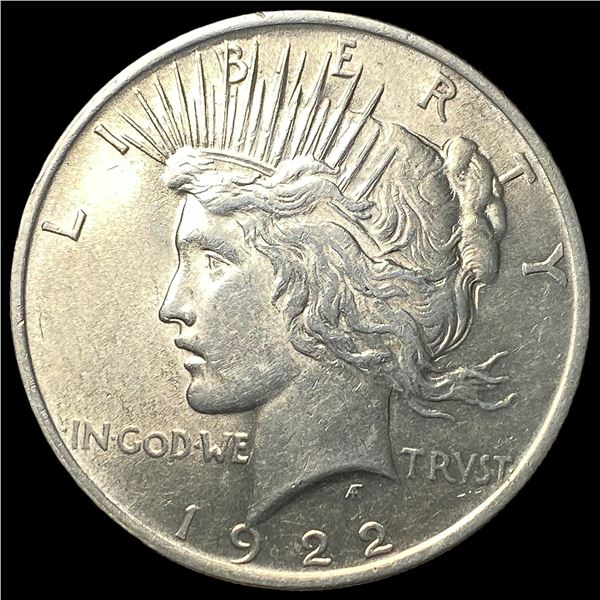 1922 Peace Silver Dollar ABOUT UNCIRCULATED