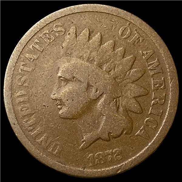 1872 Indian Head Cent NICELY CIRCULATED
