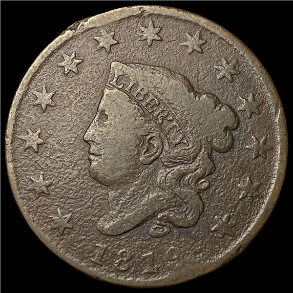 1819 Coronet Head Large Cent HIGH GRADE