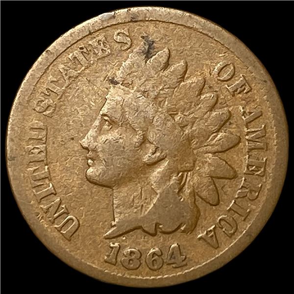 1864 w/L Indian Head Cent NICELY CIRCULATED