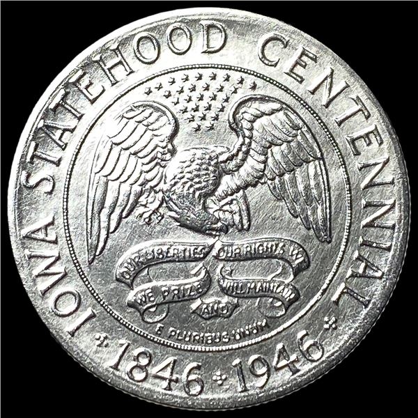 1946 Silver Iowa Half Dollar UNCIRCULATED