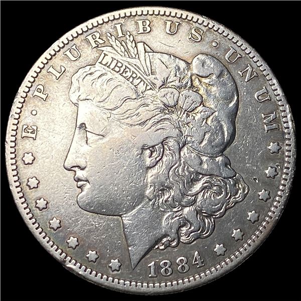 1884-S Silver Morgan Dollar LIGHTLY  CIRCULATED