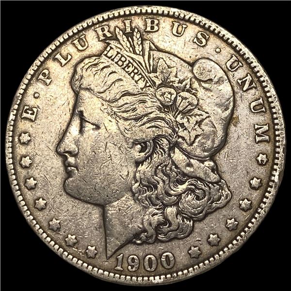 1900 Silver Morgan Dollar NEARLY UNCIRCULATED