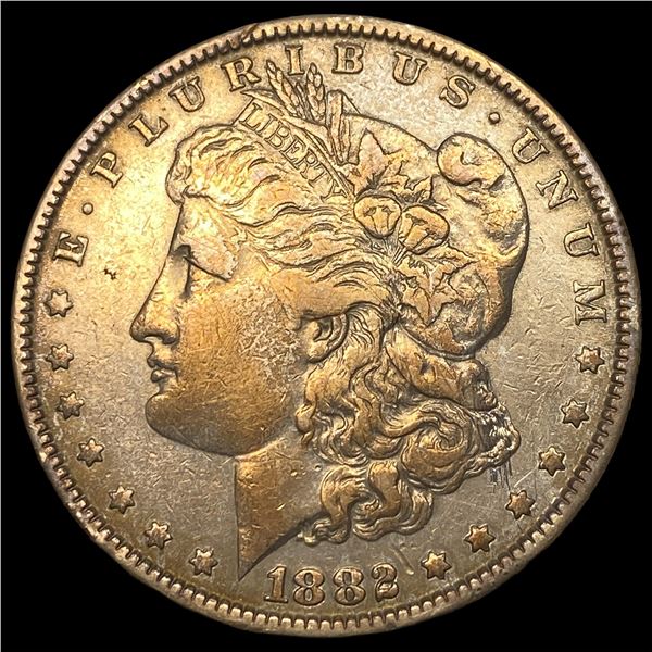 1882 Silver Morgan Dollar ABOUT UNCIRCULATED