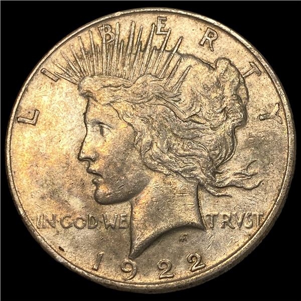 1922 Silver Peace Dollar CLOSELY UNCIRCULATED