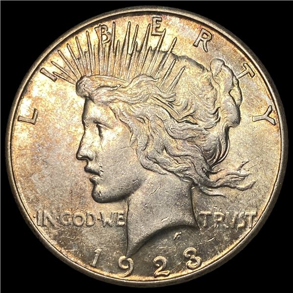 1923-S Silver Peace Dollar CLOSELY  UNCIRCULATED