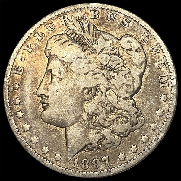 1897-O Silver Morgan Dollar ABOUT  UNCIRCULATED