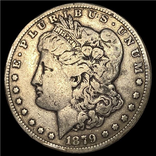 1879-S Silver Morgan Dollar NEARLY  UNCIRCULATED