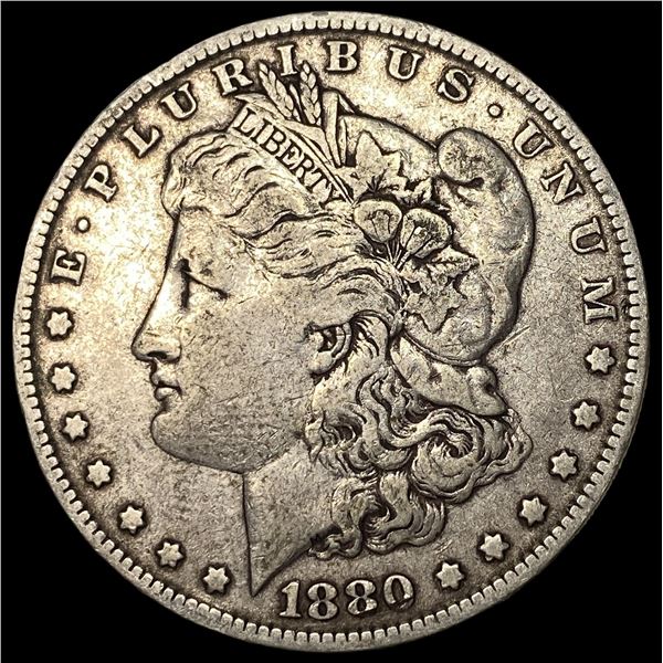 1880-O Silver Morgan Dollar NEARLY  UNCIRCULATED