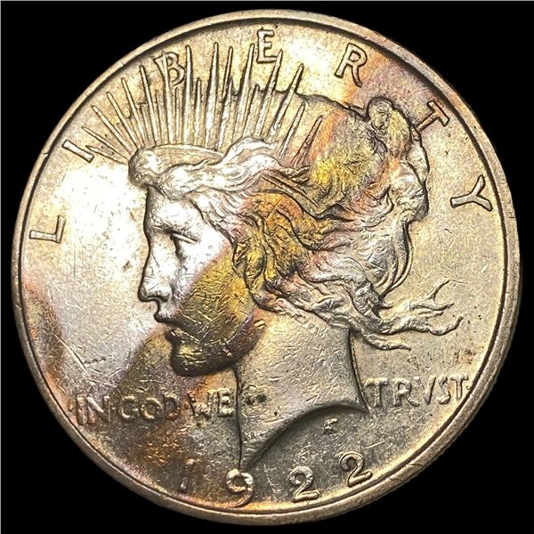 1922 Silver Peace Dollar CLOSELY UNCIRCULATED