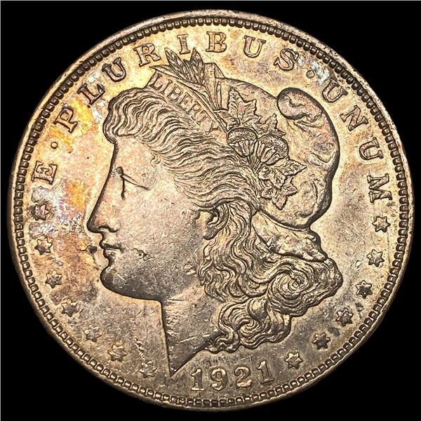 1921 Morgan Silver Dollar NEARLY UNCIRCULATED
