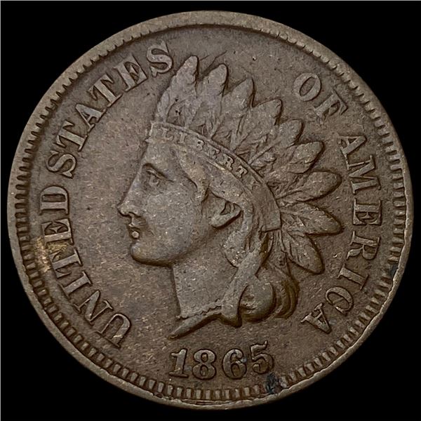1865 Indian Head Cent CLOSELY UNCIRCULATED