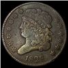 Image 1 : 1828 Classic Head Half Cent ABOUT  UNCIRCULATED