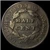 Image 2 : 1828 Classic Head Half Cent ABOUT  UNCIRCULATED