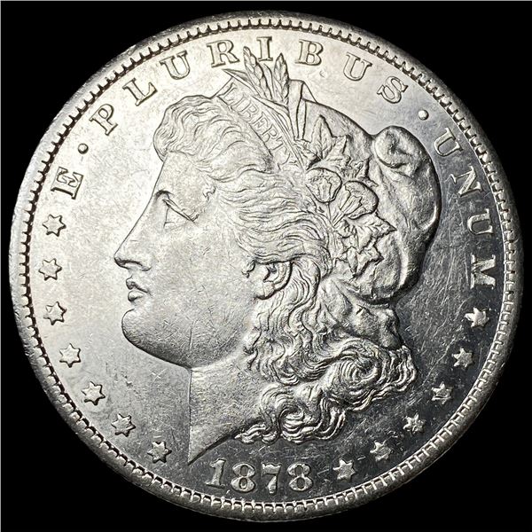 1878-CC Silver Morgan Dollar CHOICE AU