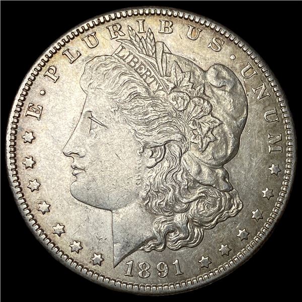 1891-S Silver Morgan Dollar CLOSELY  UNCIRCULATED
