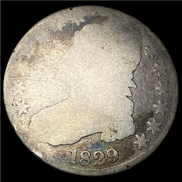 1829 Capped Bust Half Dollar NICELY  CIRCULATED