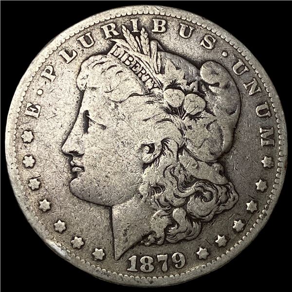 1879-S Silver Morgan Dollar ABOUT  UNCIRCULATED