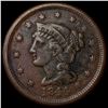 Image 1 : 1844 Braided Hair Large Cent CLOSELY  UNCIRCULATED
