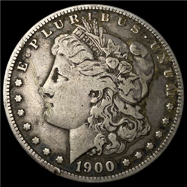 1900-O Silver Morgan Dollar ABOUT  UNCIRCULATED