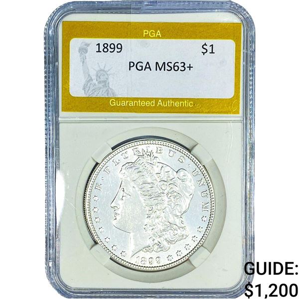 1899 Morgan Silver Dollar PGA MS63+