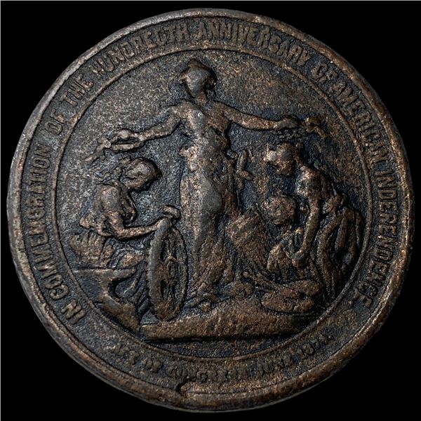 1876 U.S. Centennial Exposition Medal HIGH  GRADE