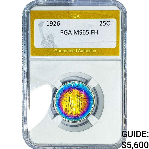 1926 Standing Liberty Quarter PGA MS65 FH