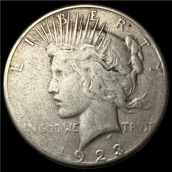 1923-S Silver Peace Dollar LIGHTLY CIRCULATED
