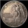 Image 2 : 1925 Stone Mountain Silver Half Dollar NEARLY  UNCIRCULATED