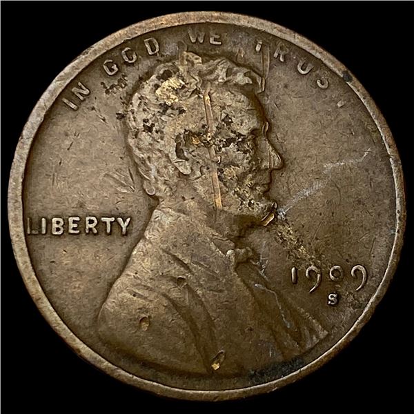 1909-S Lincoln Wheat Cent HIGH GRADE