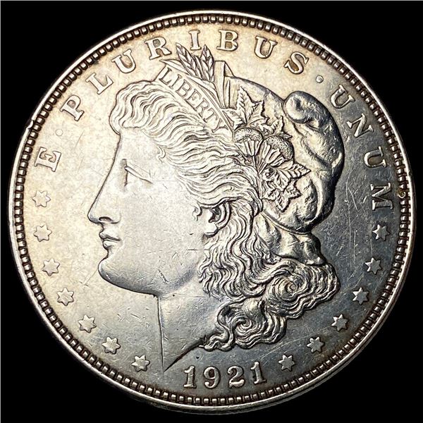 1921 Silver Morgan Dollar CLOSELY  UNCIRCULATED