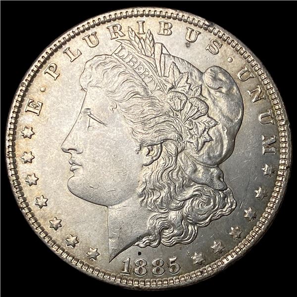 1885 Silver Morgan Dollar NEARLY UNCIRCULATED