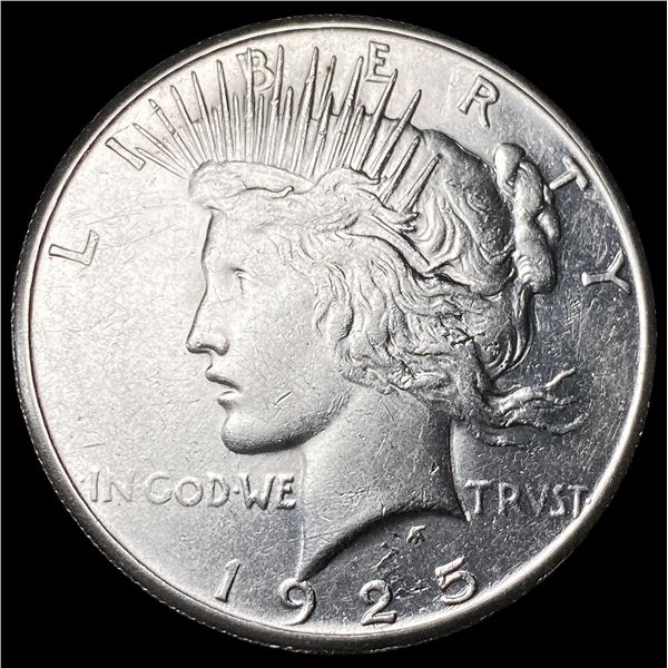 1925-S Silver Peace Dollar UNCIRCULATED