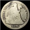 Image 1 : 1876-CC Silver Seated Liberty Dime NICELY  CIRCULATED
