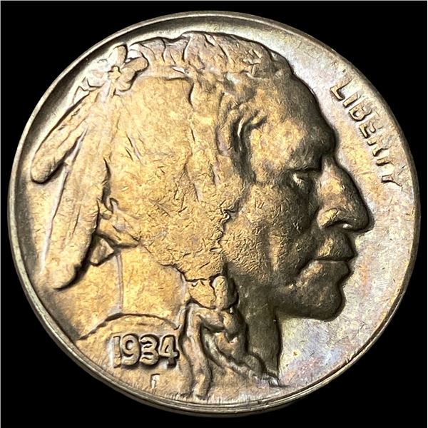 1934-D Buffalo Nickel UNCIRCULATED