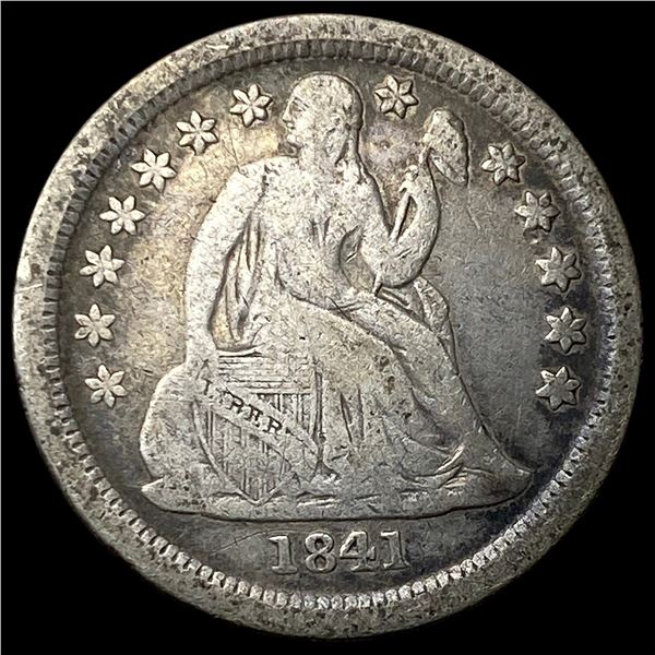 1841-O Silver Seated Liberty Dime LIGHTLY  CIRCULATED
