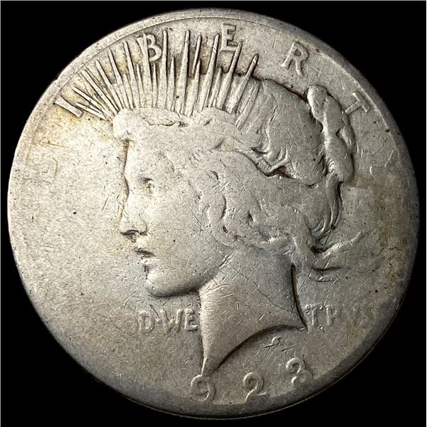 1923-S Silver Peace Dollar NICELY CIRCULATED