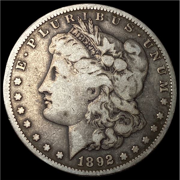 1892-S Silver Morgan Dollar NICELY CIRCULATED