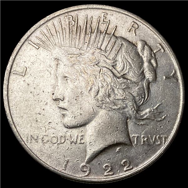 1922 Silver Peace Dollar NICELY CIRCULATED