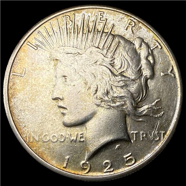 1925 Peace Silver Dollar ABOUT UNCIRCULATED