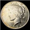 Image 1 : 1925 Peace Silver Dollar ABOUT UNCIRCULATED