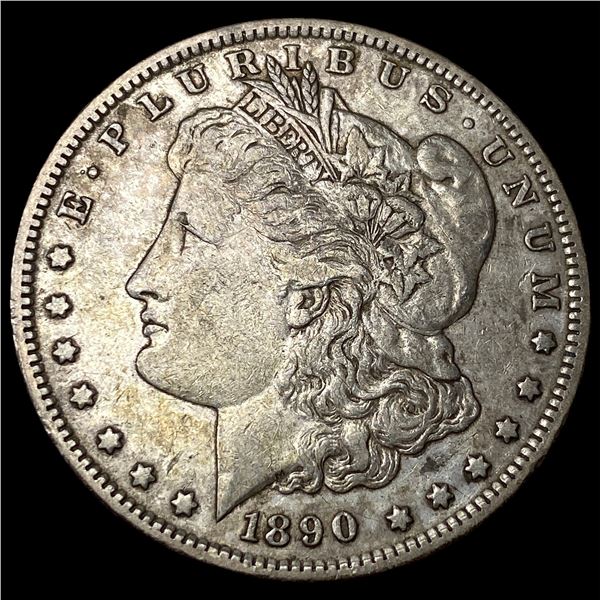 1890-S Silver Morgan Dollar NEARLY  UNCIRCULATED