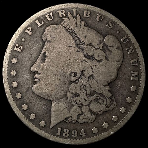 1894-S Silver Morgan Dollar NICELY CIRCULATED