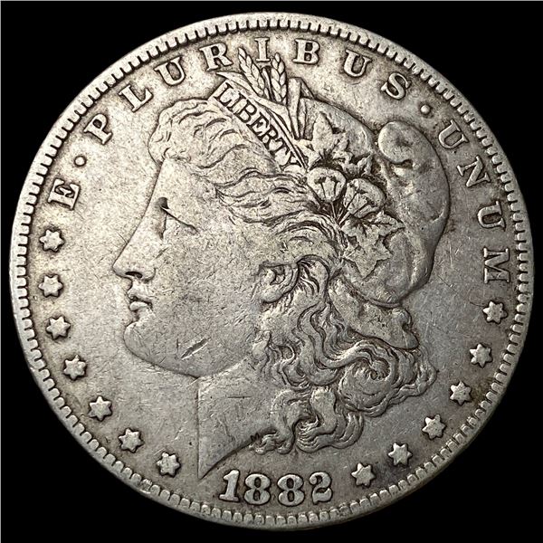 1882 Morgan Silver Dollar ABOUT UNCIRCULATED