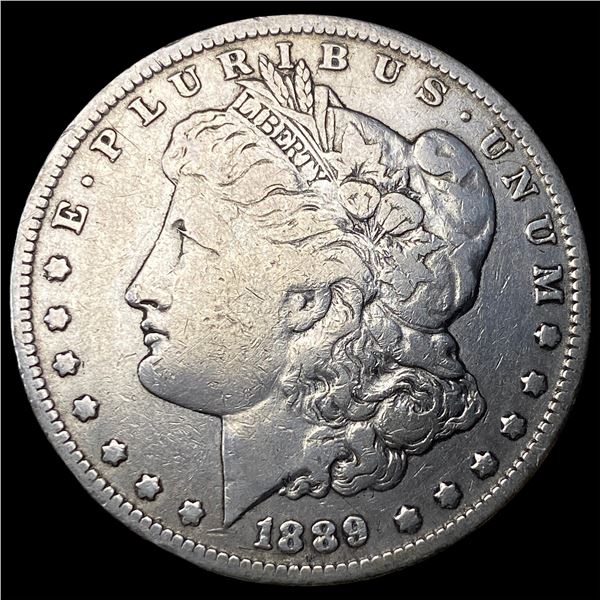 1889-O Silver Morgan Dollar ABOUT  UNCIRCULATED